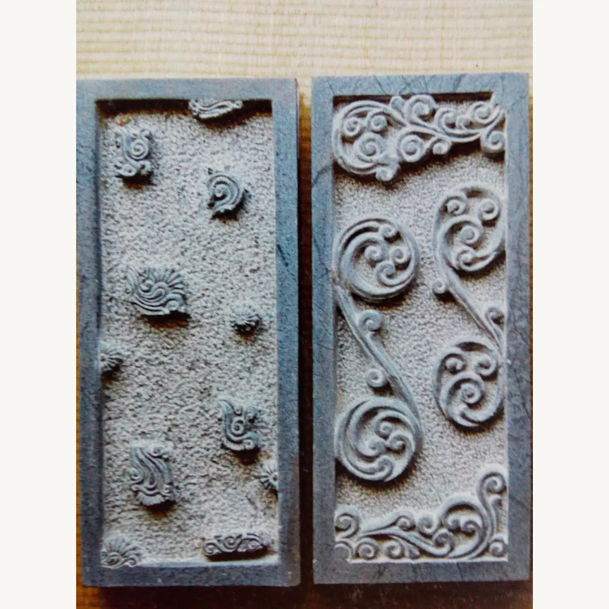 Carved Stone Wall Panels