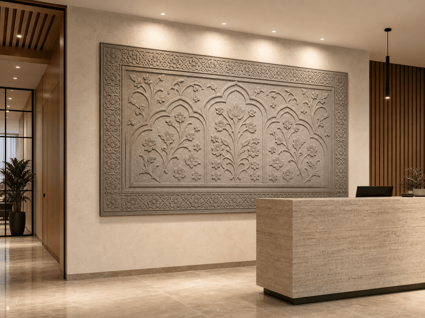 Office Feature Wall Panel
