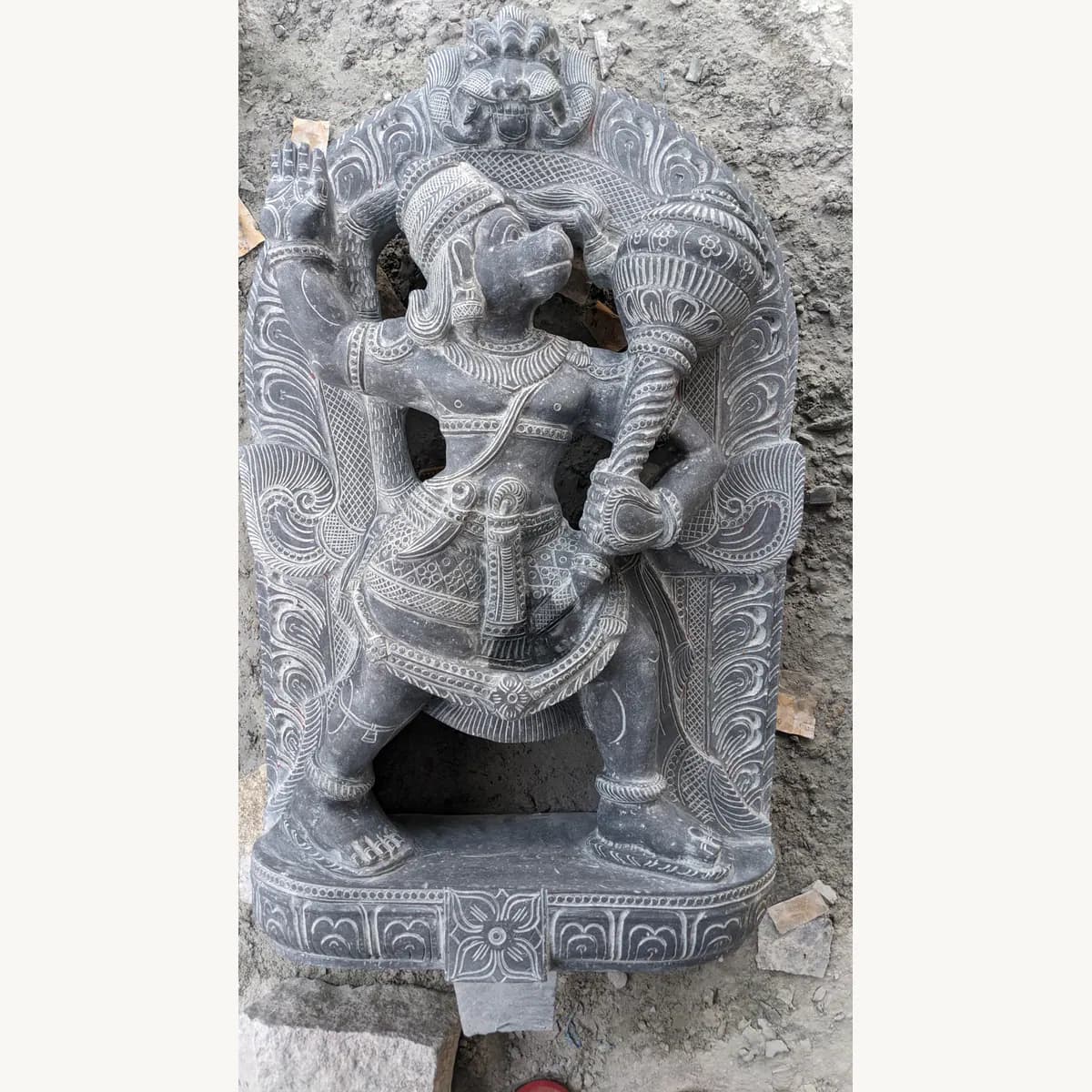 Stone Hanuman Idol