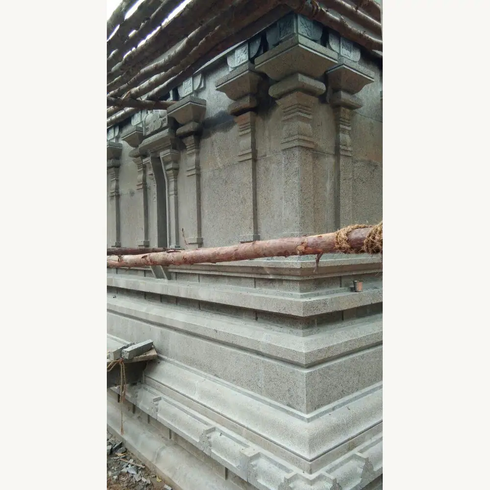Temple carving context for a Shivarapatna construction project