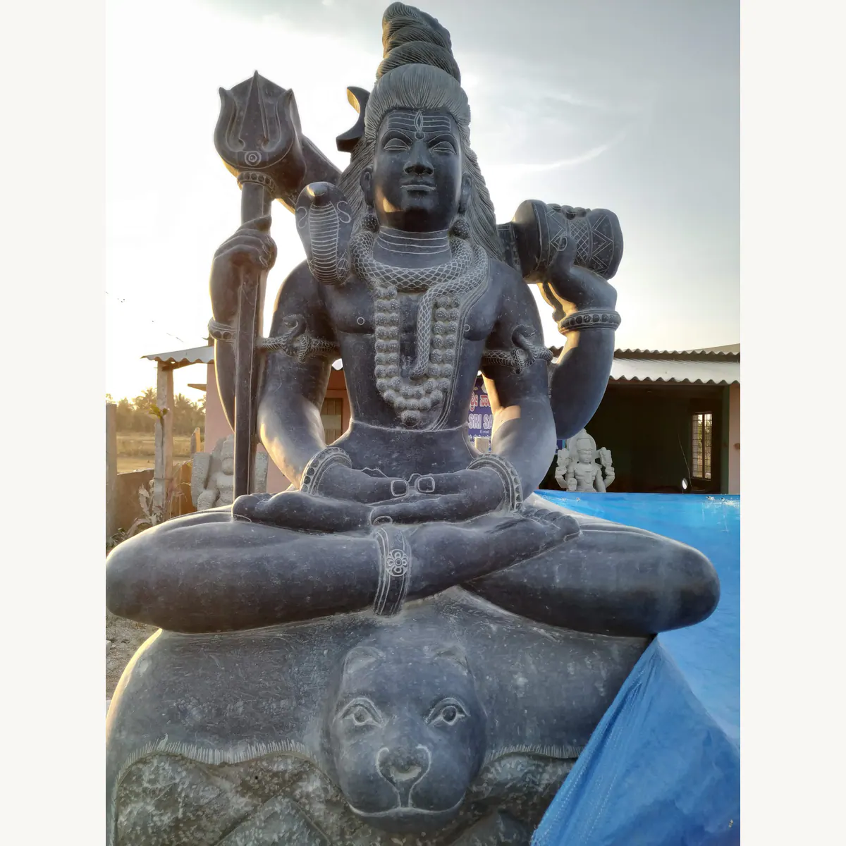 Stone Shiva Idol